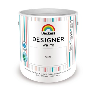 Biała farba lateksowa Beckers Designer White