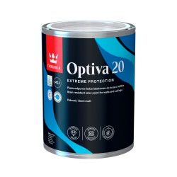 Puszka 0,9 litra z farbą Tikkurila Optiva Semi Matt [20] - puszka